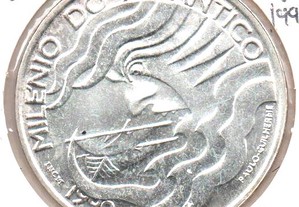 1000 Escudos 1999 Milénio do Atlântico - soberba prata