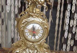 Relógio Antigo de Família em BRONZE - Vintage