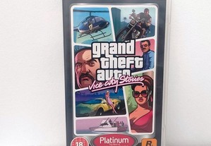 Grand Theft Auto Vice City Stories com manual PSP