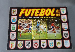Caderneta de cromos de futebol - Futebol 81/82