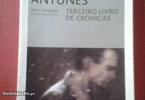 Terceiro livro de Crónicas de António Lobo Antunes