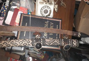 espada antiga tuaregue africano decorativa