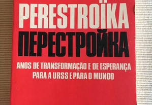Livro "Perestroika" de Mikhail Gorbatchov