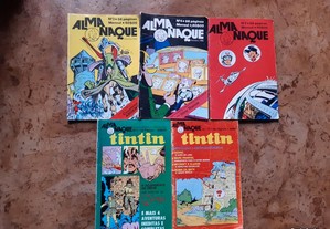 "Almanaques Tintin"  [BD]