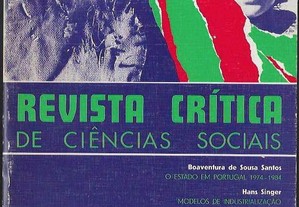 Revista Crítica de Ciências Sociais. n.º 14, 1984.
