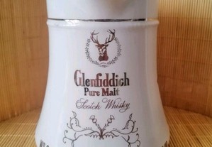 Lindo jarro do Whisky Glenfiddich Puro Malte em loiça Inglesa