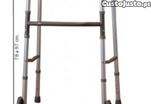 Andarilho articulado com 2 rodas