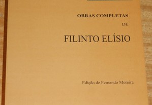 Obras Completas de Filinto Elísio, Vol. I