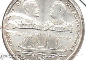 1000 Escudos 1997 Centenário das Expedições Oceanográficas - soberba prata