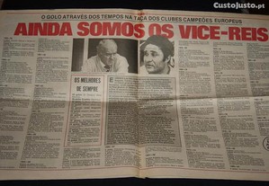 Jornal Off Side nº 1 da II Série - 1985 c/ EUSÉBIO