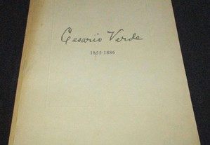 Livro Cesário Verde 1855-1886 Catalogo exposição