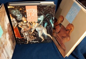 História da Arte Larousse, coord. de Albert Châtelet e Bernard Philippe Groslier. 3 vols. Novos