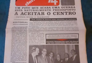 CDS 1974 jornal ano 1 nr 0 politica raro