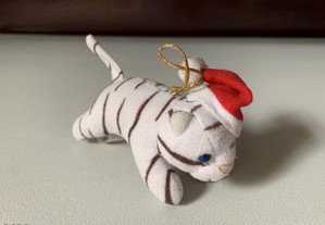 Pequeno Peluche de Natal - Tigre