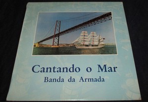 Disco LP Vinil Cantando o Mar Banda da Armada