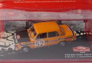 * Miniatura 1:43 Fiat 125 P Ralye Monte Carlo 1972