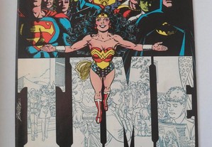 Wonder Woman 8 George Pérez DC Comics 1987 banda desenhada BD Batman Superman