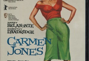 Dvd Carmen Jones - musical - Harry Belafonte - dvd + cd com banda sonora