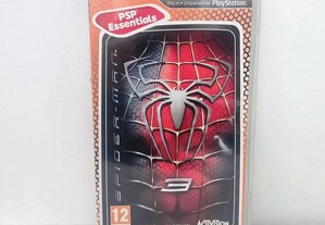 Spiderman 3 com manual PSP
