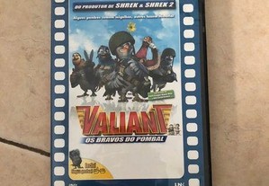Dvd Valiant - Os Bravos do Pombal FALADO em PORTUGUÊS