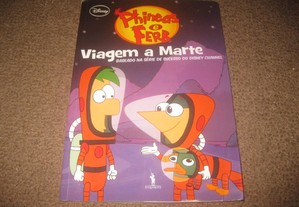 Livro "Phineas e Ferb: Viagem a Marte"