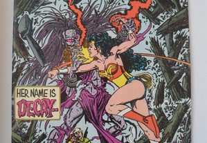 Wonder Woman 4 George Pérez DC Comics 1987 banda desenhada BD