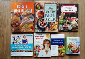 Livros de Culinária / Receitas (portes grátis)