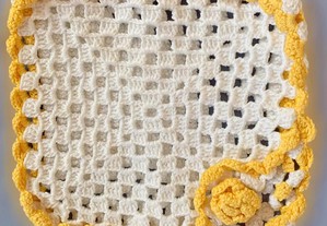 Porta-Guardanapos em Crochet, Novo/Único/Exclusivo