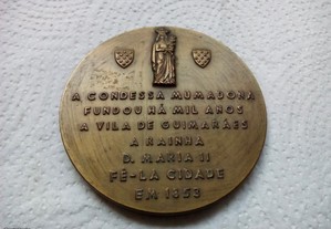 Medalha Castelo Guimarães - Mumadona