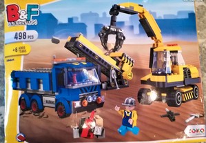 Blocos de construção Brick & Fun ( Tipo Lego ) 498 pcs