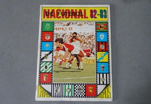 Caderneta de cromos futebol Futebol Nacional 82/83