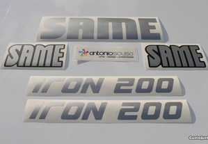 Same Iron 200 Explorer 90 e 110 stickers autocolantes