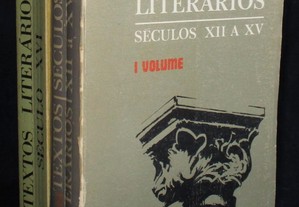 Livro Textos Literários Séculos XII a XVI Maria Ema Tarracha Ferreira Beatriz M Paula