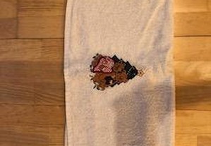 toalha de banho alusiva natal
