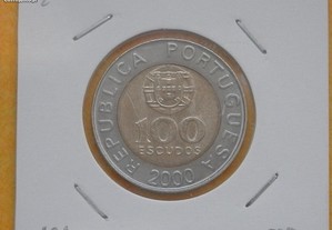 280 - República: 100 escudos 2000 bimet, por 0,75