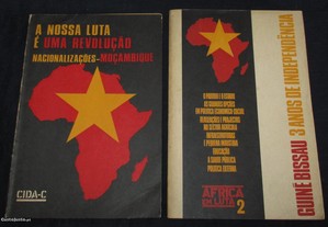 Livros África em Luta A nossa luta é uma Revolução Guiné Bissau 3 anos de Independência