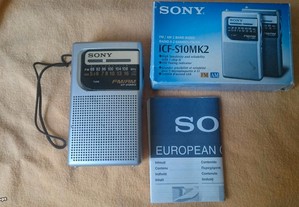 Mini Radio Portatil Sony ICF-S10MK2