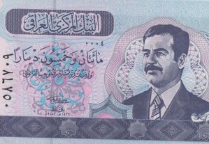 Iraque - Nota 250 Dinars 2002 - nova
