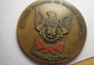 Medalha Bombeiros Carregal do Sal,Uniface Of.Envio
