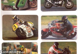Coleo completa de 12 calendrios sobre motociclismo 1991