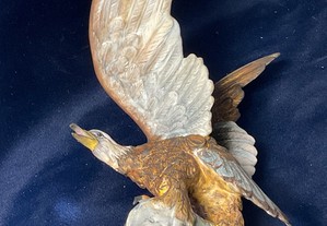 Vista alegre águia biscuit pintura manual. , 30 cm