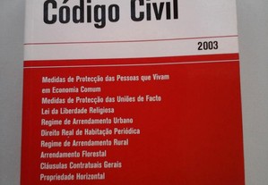 Código Civil Português 2003, Almedina
