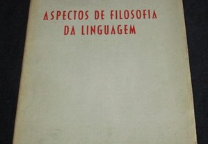 Livro Aspectos de Filosofia da Linguagem