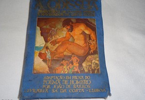 Livro A Odisseia de Homero Adaptação em prosa de João de Barros 3 edição,1953