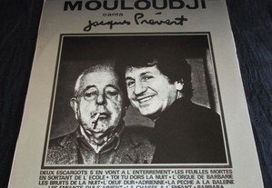 Vinil LP Mouloudji Canta Jacques Prévert