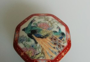 Caixa octogonal Porcelana Japonesa