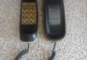 Telefone de parede ou mesa, teclas grandes