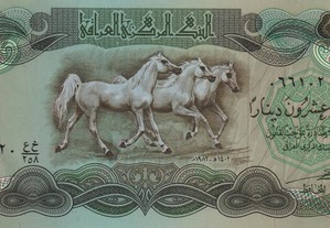 Iraque - Nota de 25 Dinars 1982 - nova