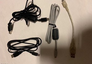 Cabos USB/mini USB