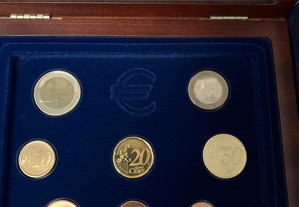 Primeira coleção moedas